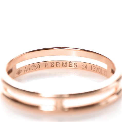 Hermès 18K Ariane Wedding Band 